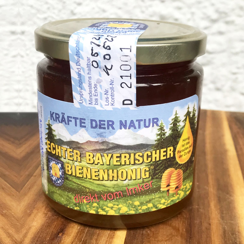 Naturbelassener bayerischer bienenhonig wildbl tenhonig