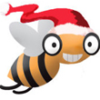 Weihnachtsbiene 110