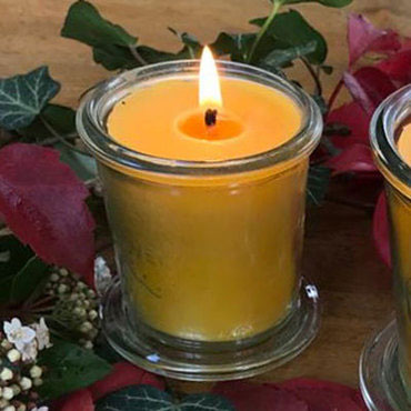 Bienenwachskerzen im glas online kaufen