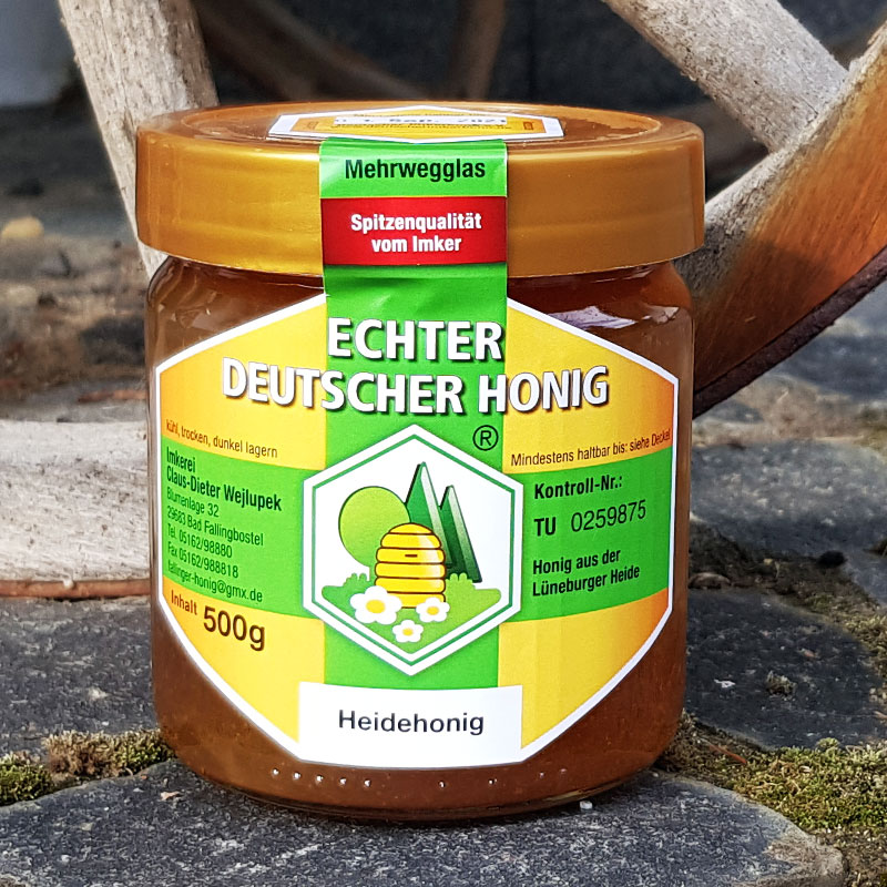 Echter deutscher heidehonig