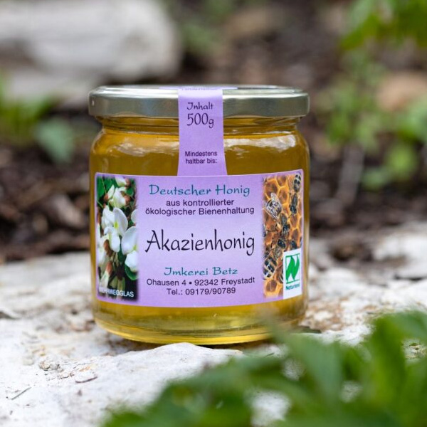 Bio akazienhonig von imker betz