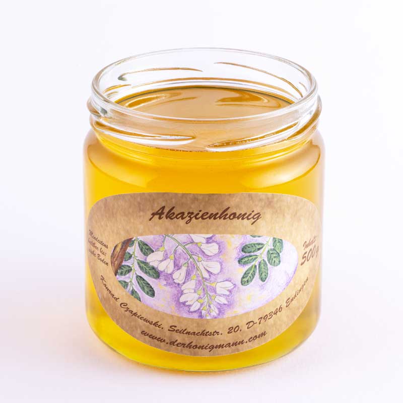 Badischer akazienhonig vom imker