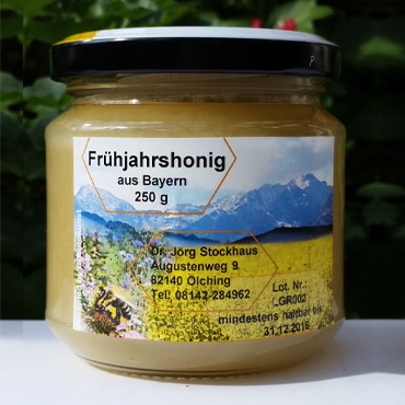 250g fr hjahrshonig