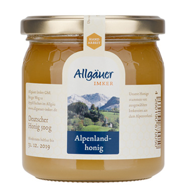 Alpenlandhonig 500g