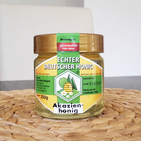 Akazienhonig aus der l neburger heide 250g