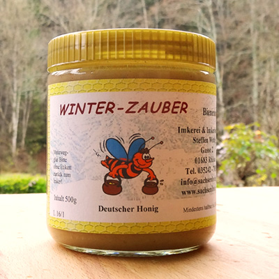 Winterzauber honig mit zimt