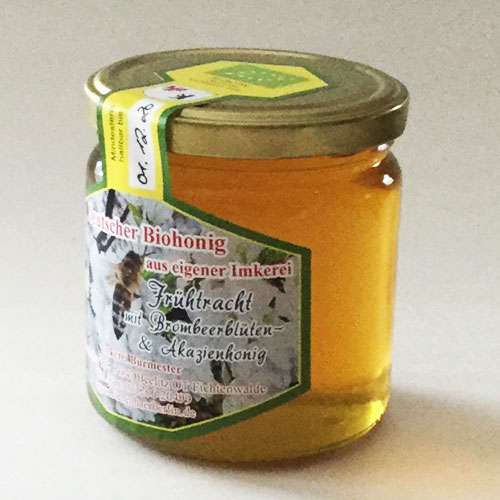Bio fr htrachthonig mit brombeer und akazienhonig