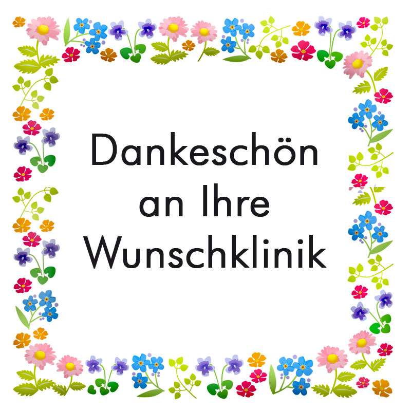 Dankesch n an wunschklinik