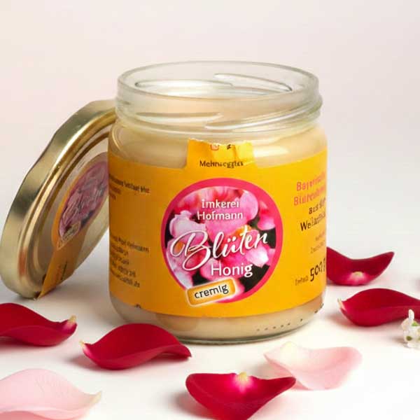 Regionaler bluetenhonig aus bayern