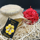 For listing bl tenhonig mit roter bienenwachskerze