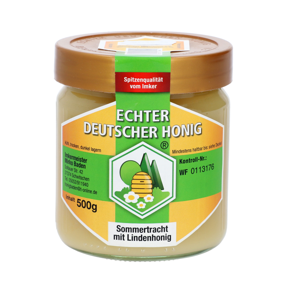 Sommertrachthonig mit lindenhonig 500g