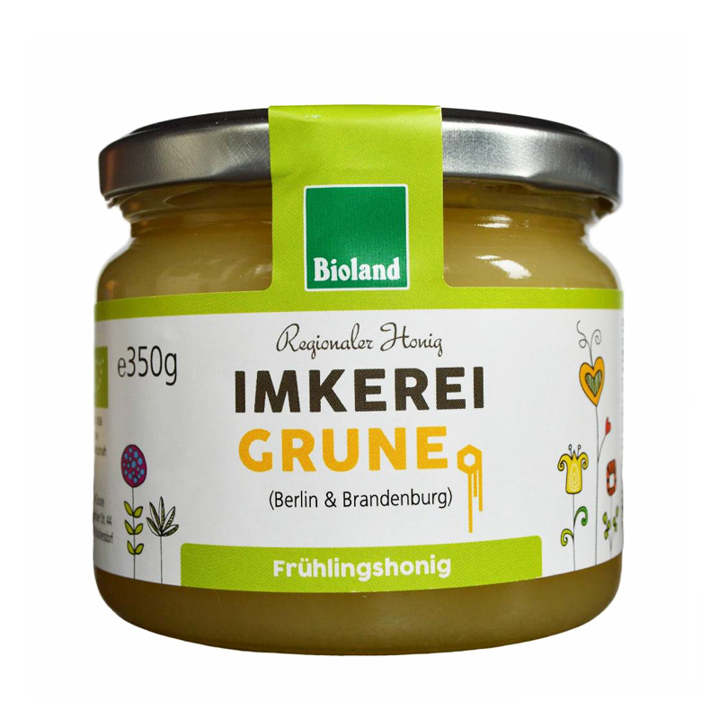 Bioland fr hlingshonig 350g imkerei grune