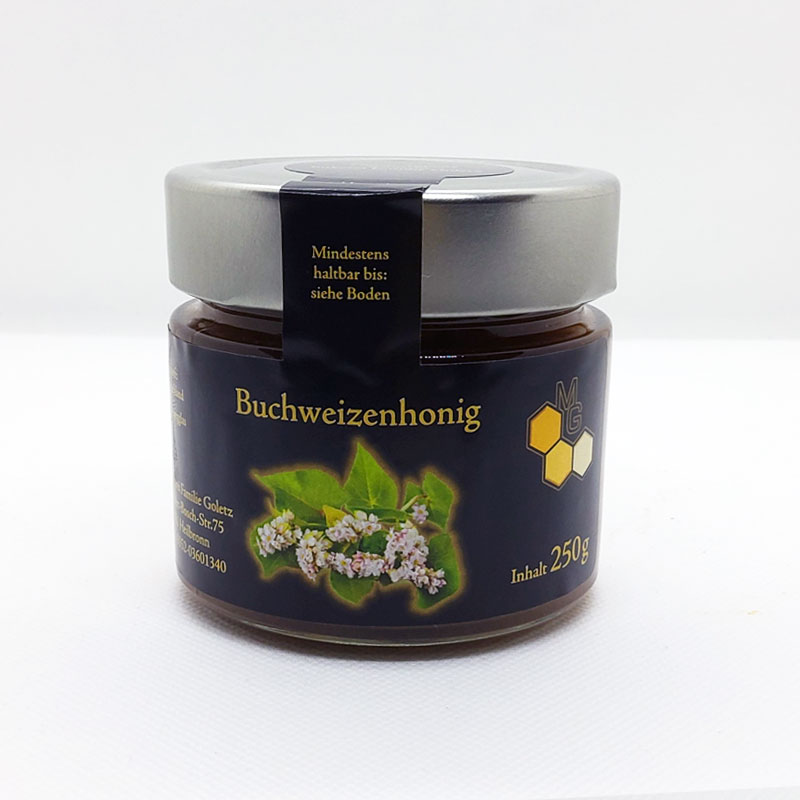 Deutscher buchweizenhonig aus dem heilbronner land 250g