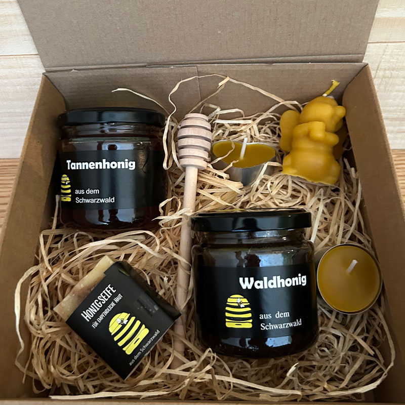 Honig geschenkpaket aus dem schwarzwald